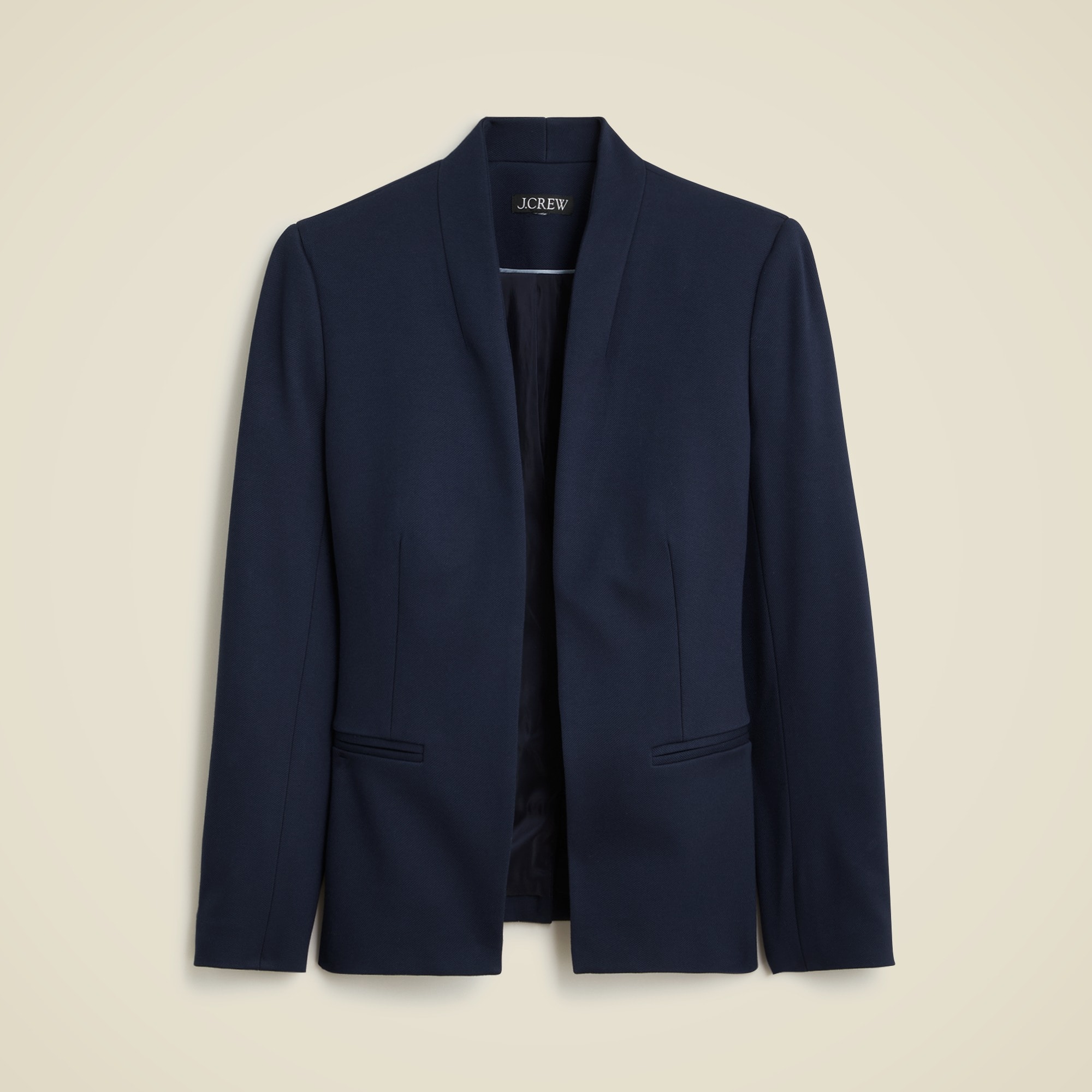 womens New going-out blazer in stretch twill