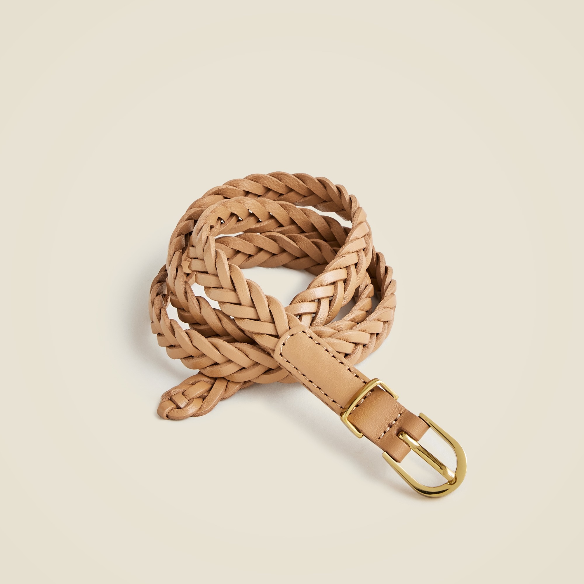 girls Girls' braided belt in leather