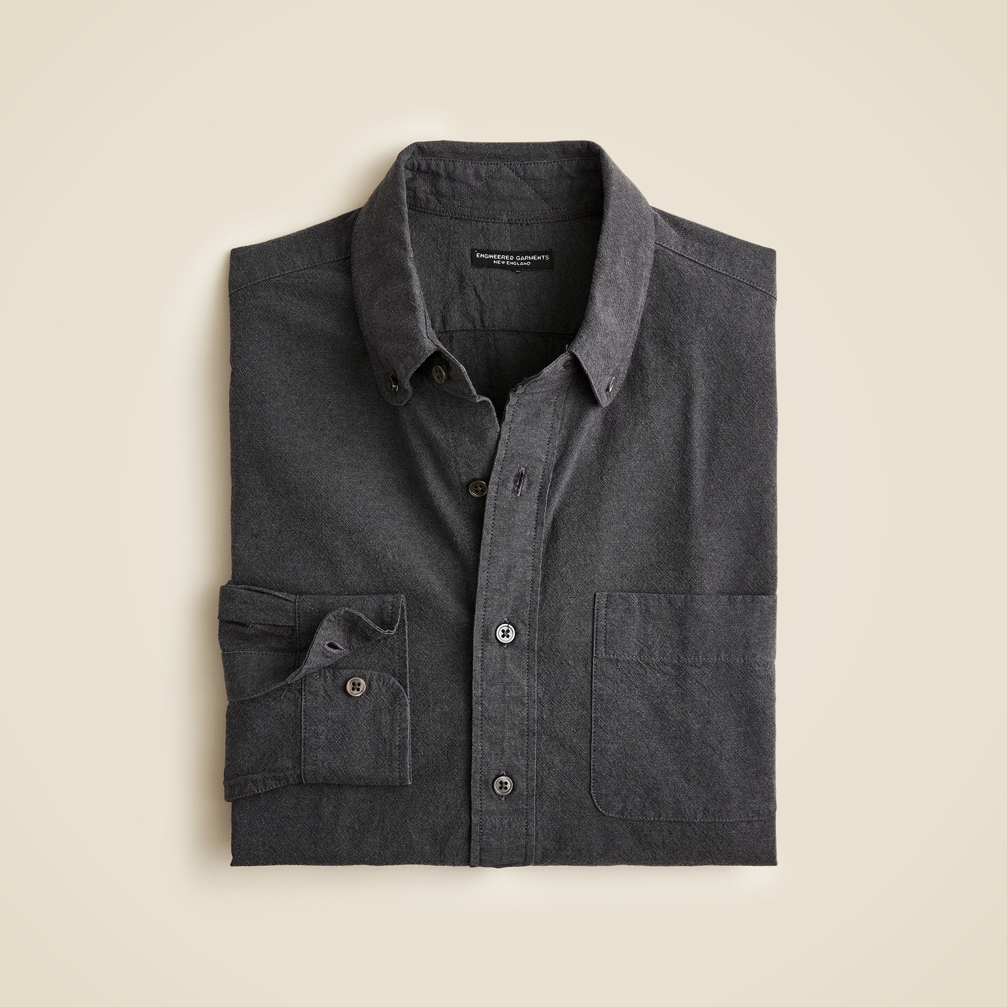  Limited-edition Engineered Garments X J.Crew relaxed oxford shirt with club collar