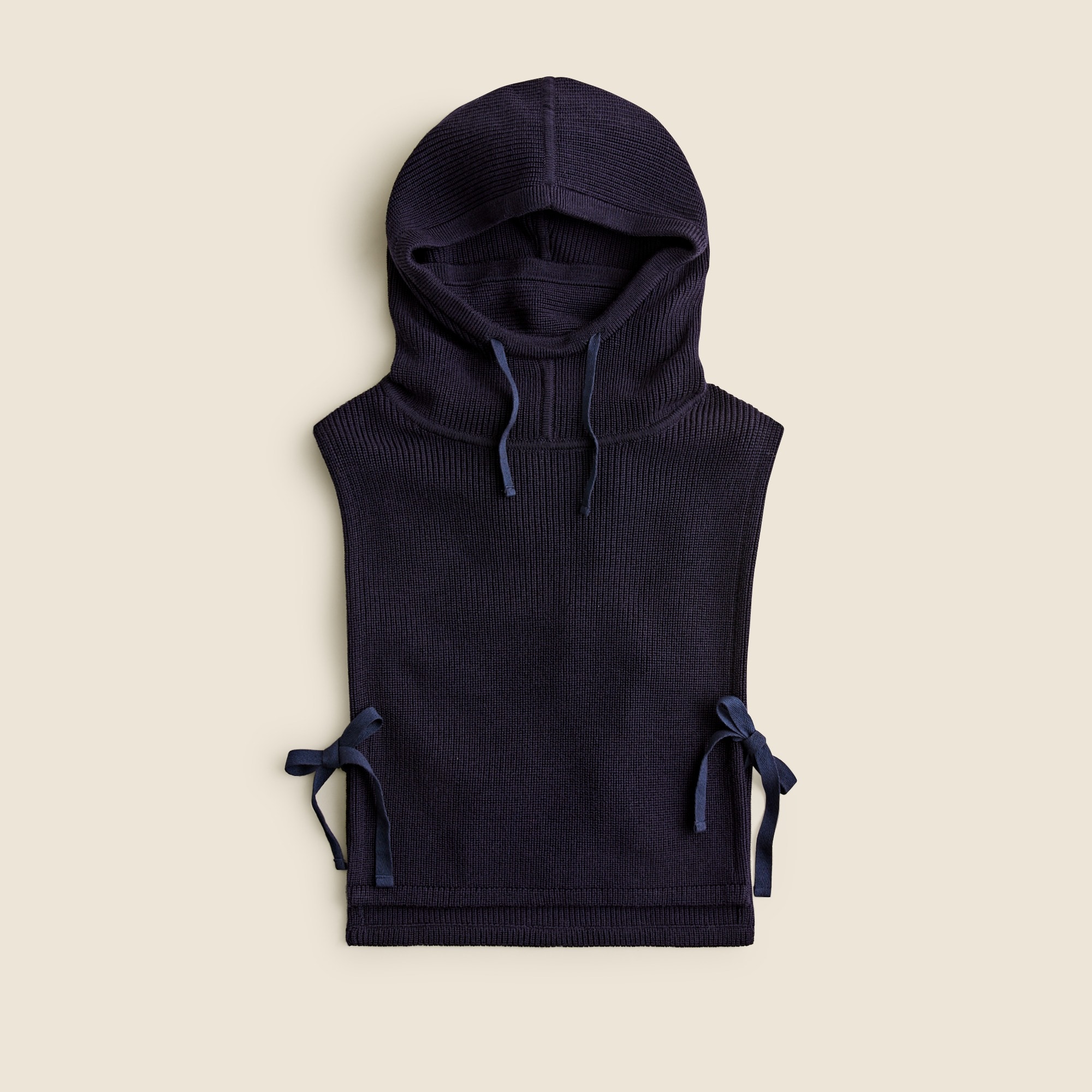  Limited-edition Engineered Garments X J.Crew merino wool hooded sweater-vest