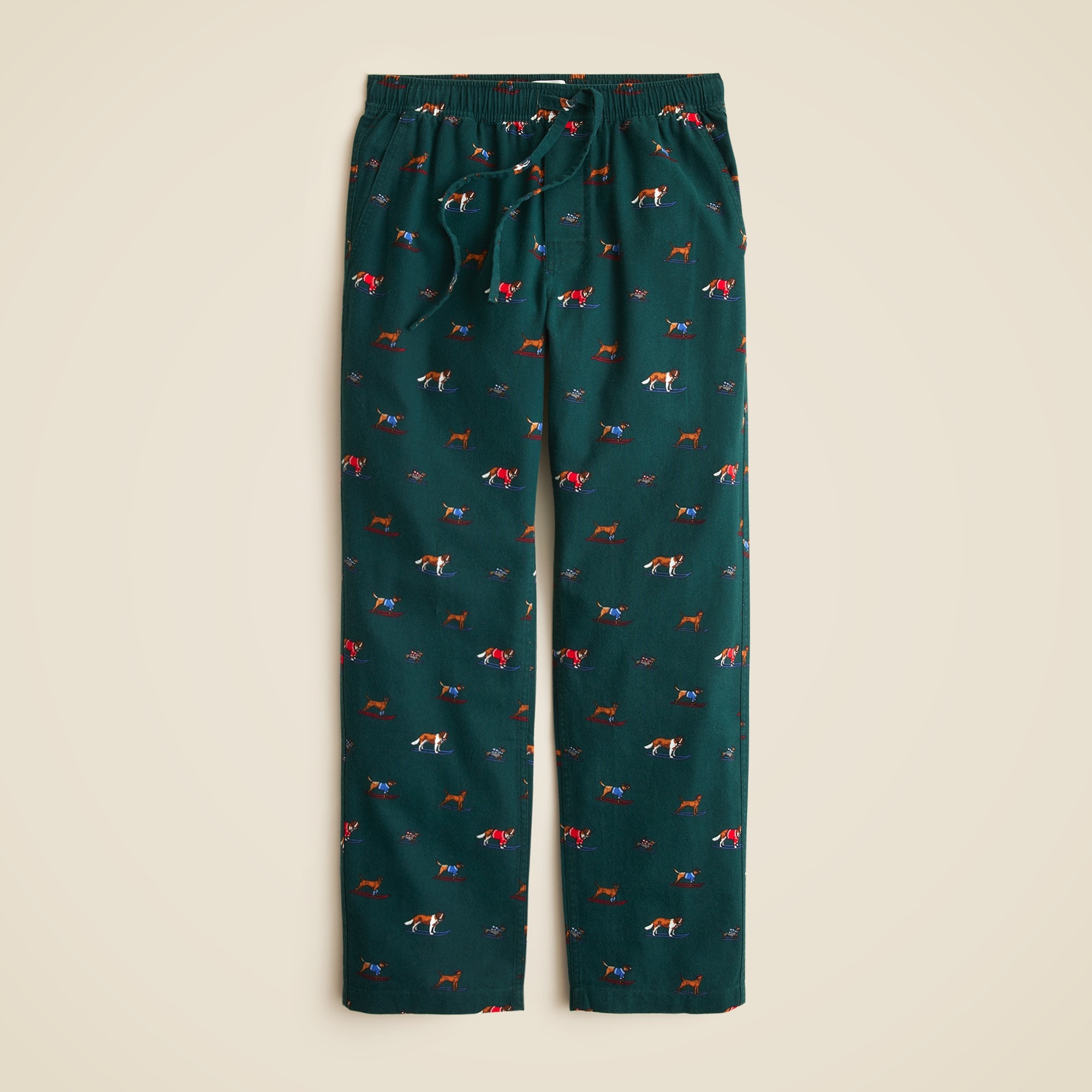  Flannel pajama pant in print