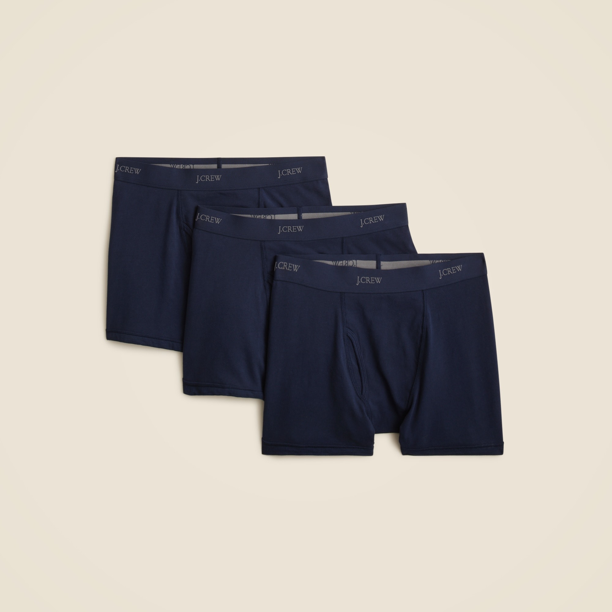 mens Stretch 4'' boxer briefs three-pack