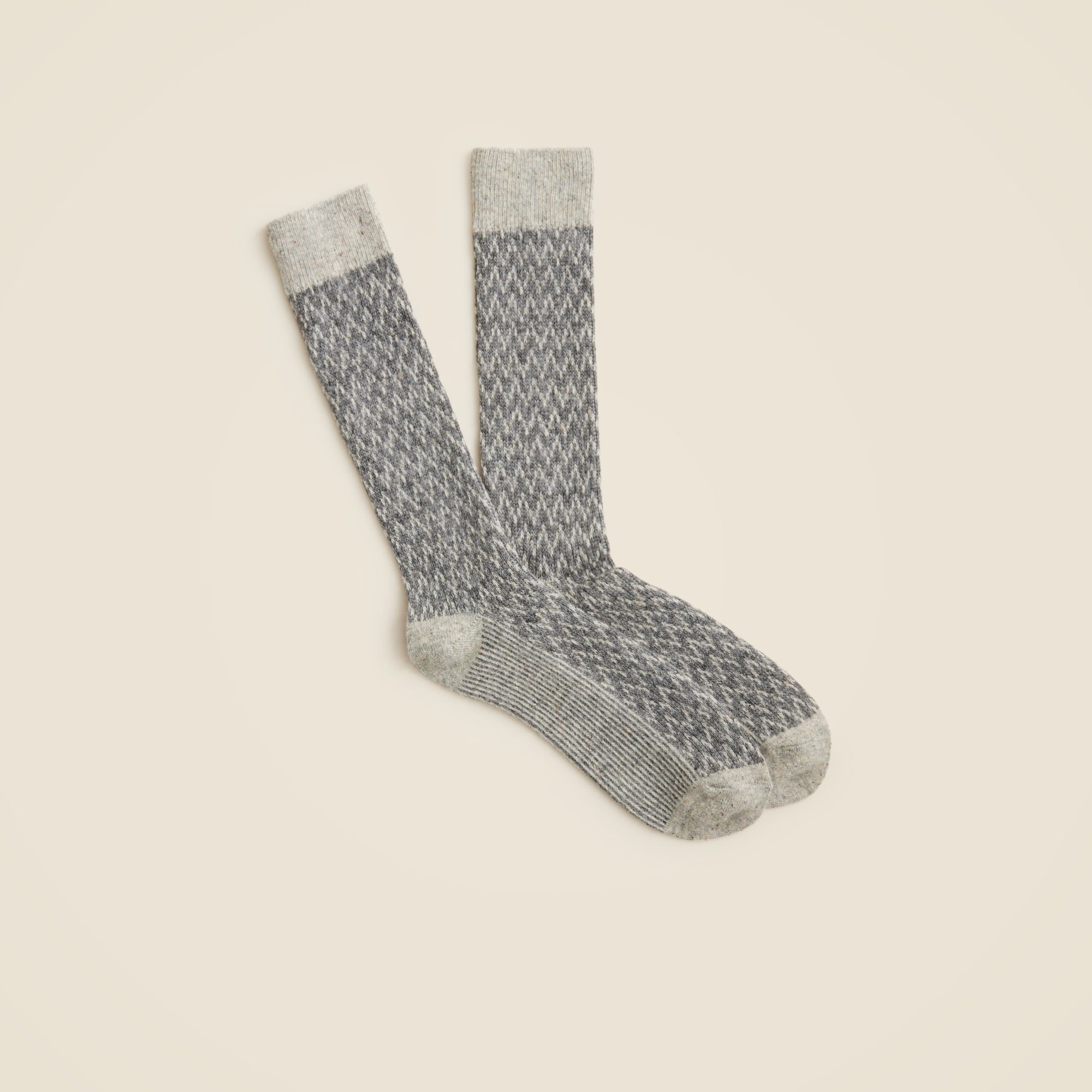 mens Wool-blend herringbone socks