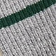 Wool-blend boot socks GREY HTR GREEN STRIPE M