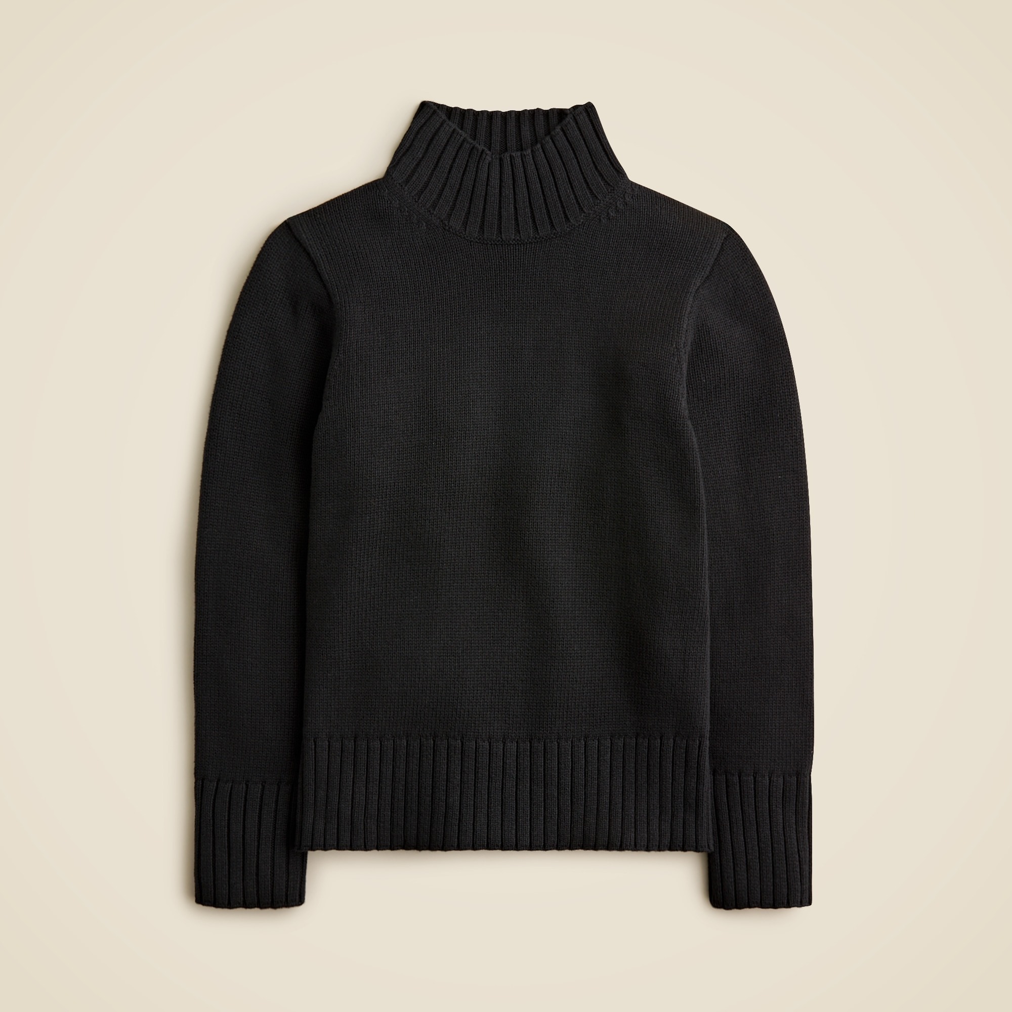  Cotton turtleneck sweater