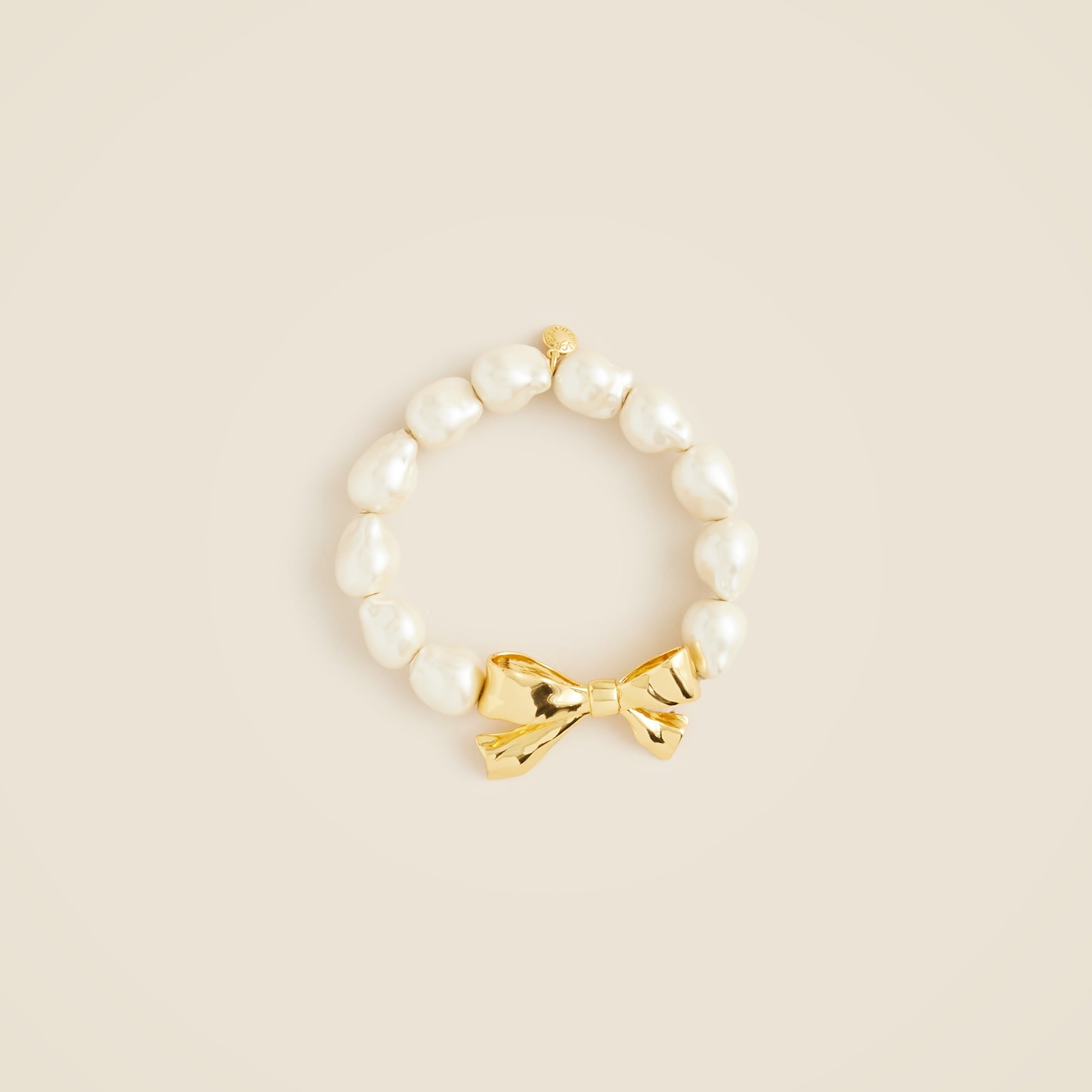  Pearl bow bracelet