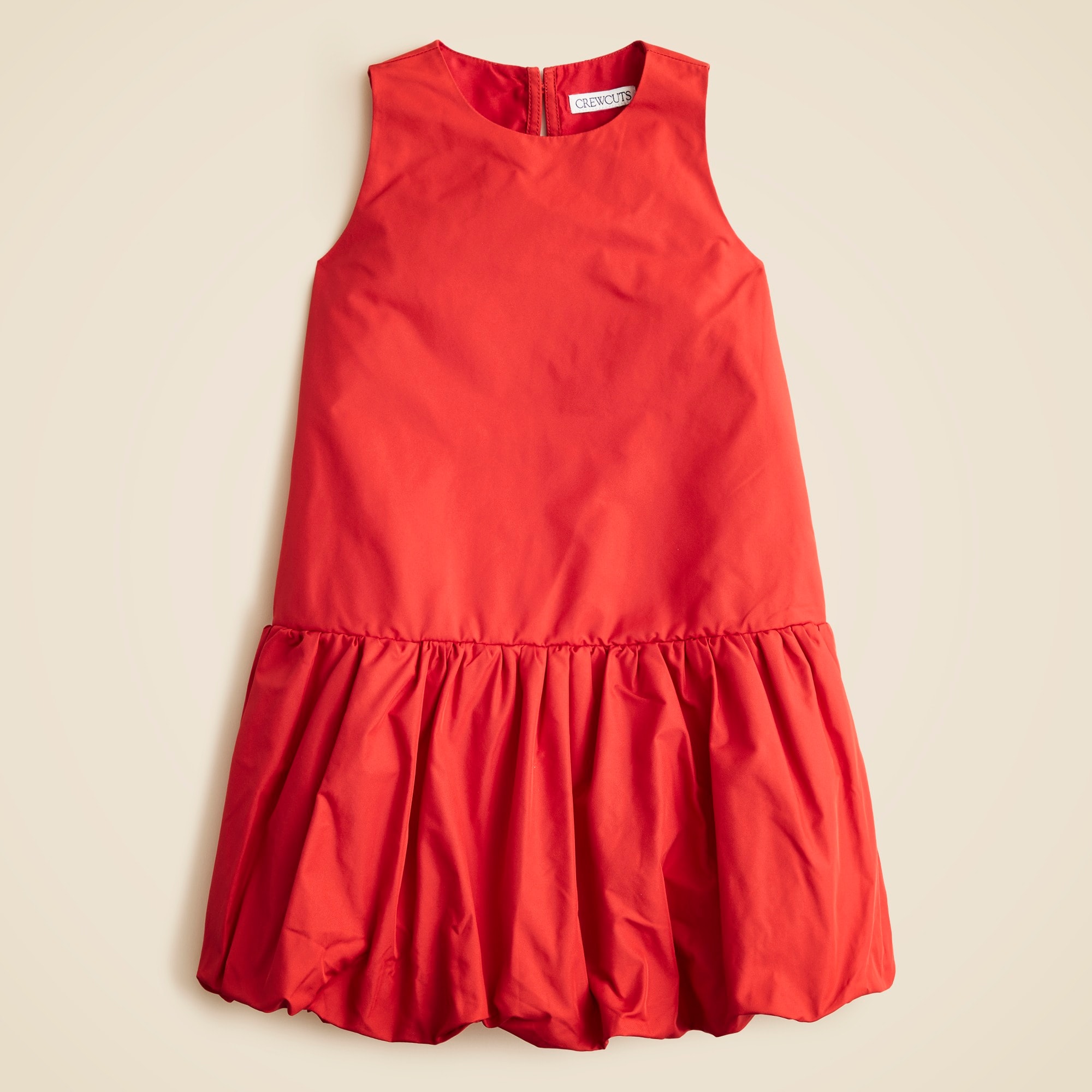 girls Girls' drop-waist bubble dress in taffeta