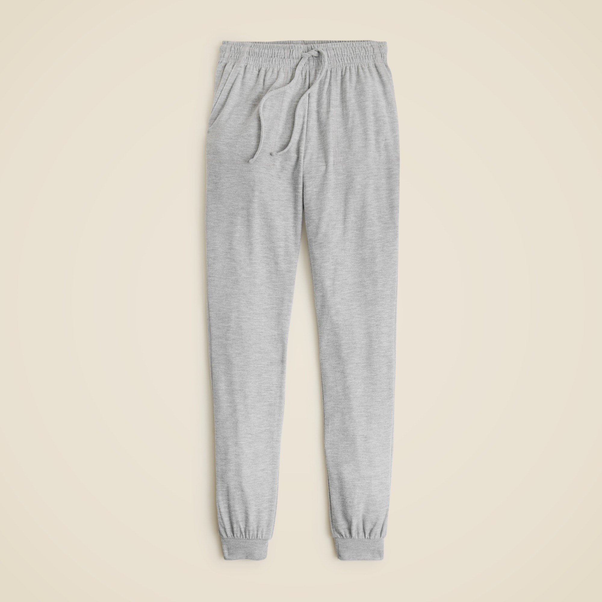 womens Soft rib jogger pant