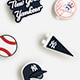 Crocs&trade; kids' Jibbitz charms five-pack NEW YORK YANKEES