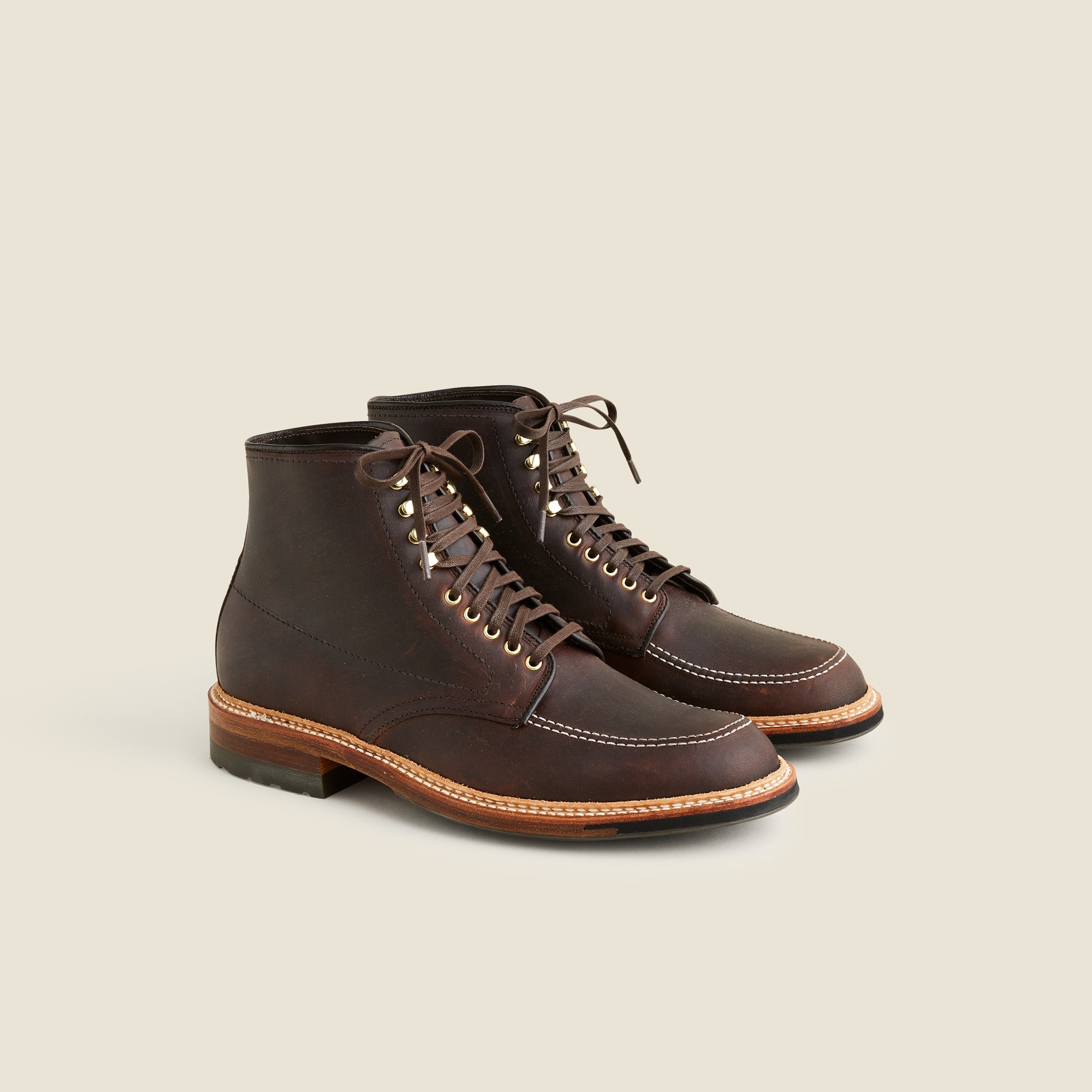 mens Alden&reg; for J.Crew 405 Indy boots in kudu leather