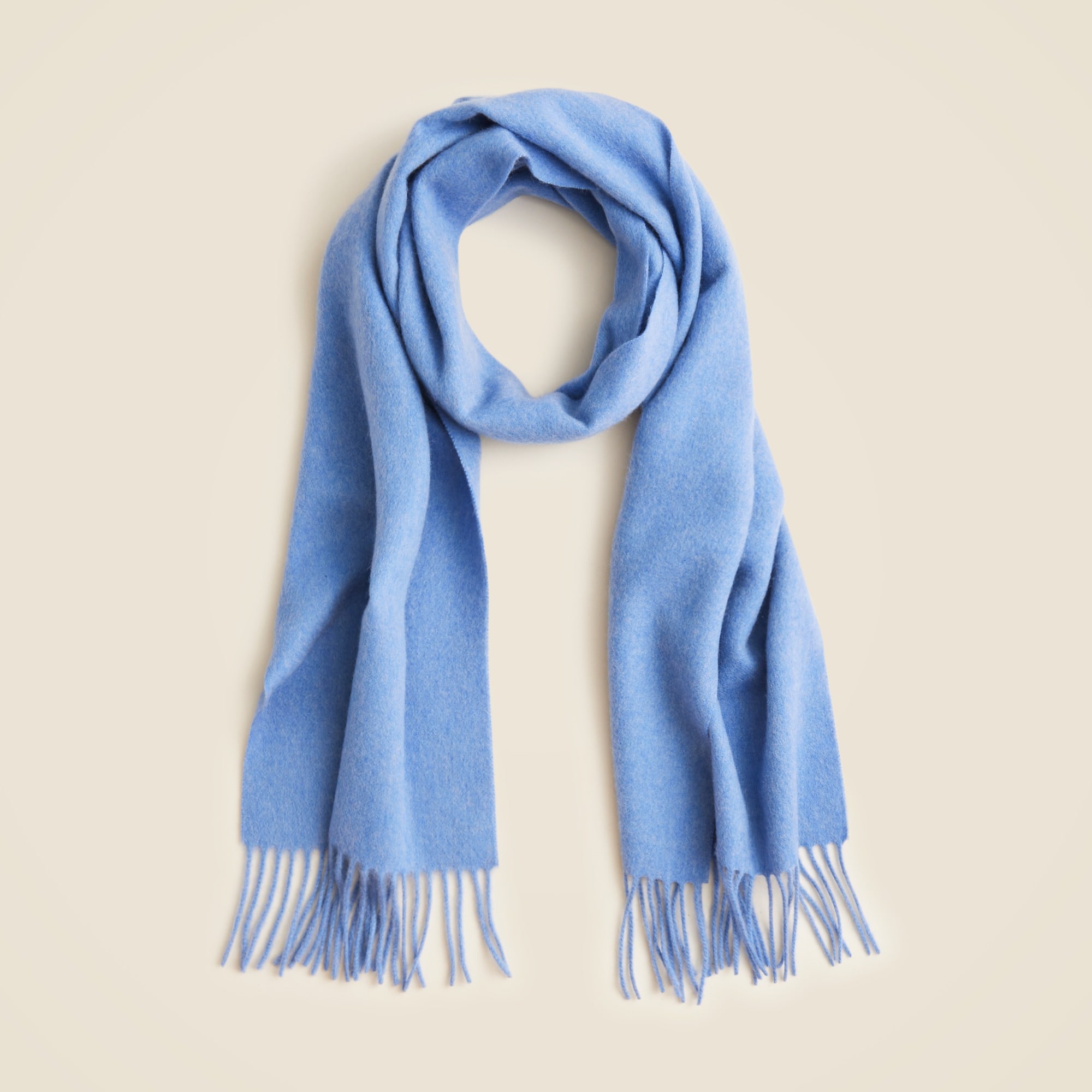  Solid cashmere scarf