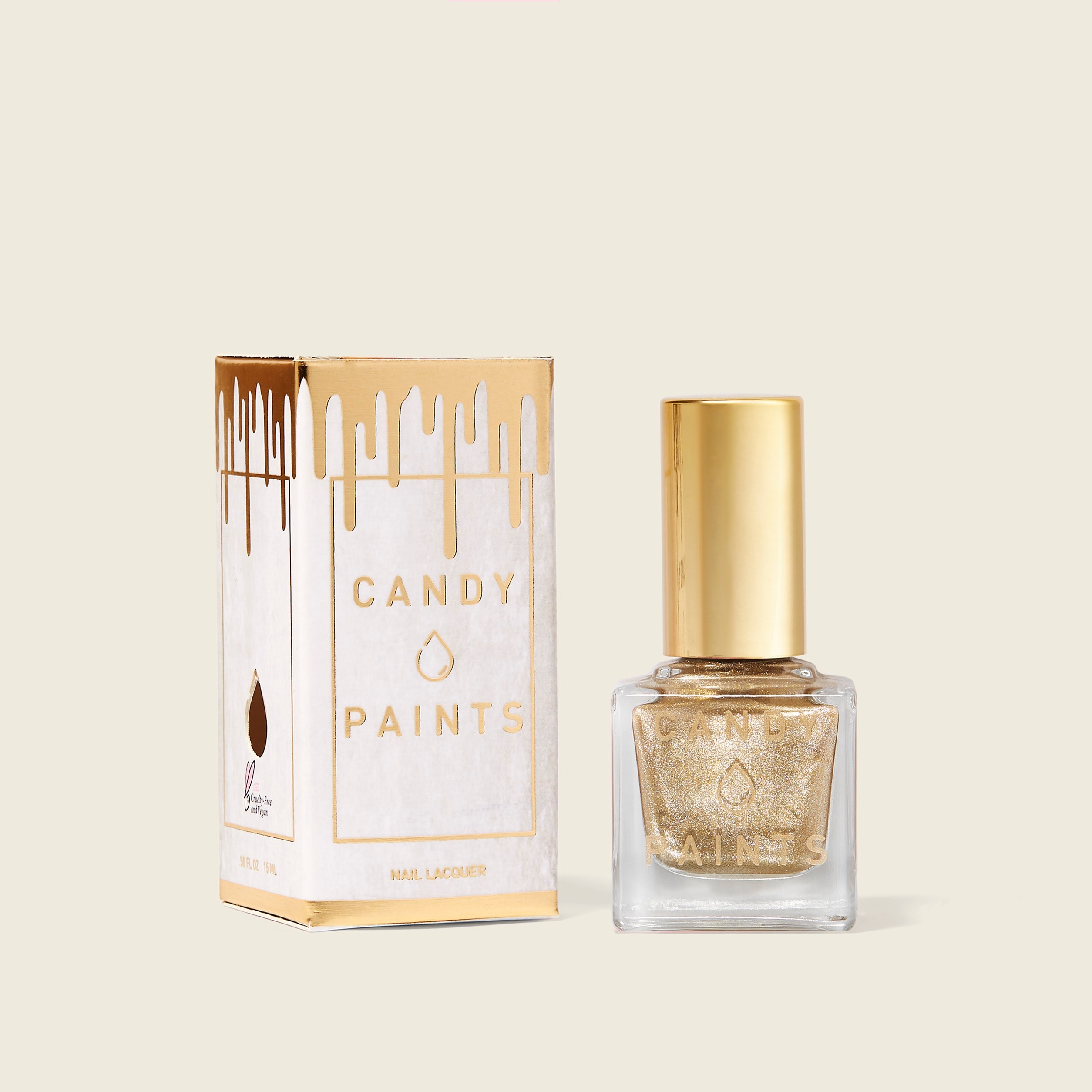 womens CANDY X PAINTS Gold'n Glide nail lacquer