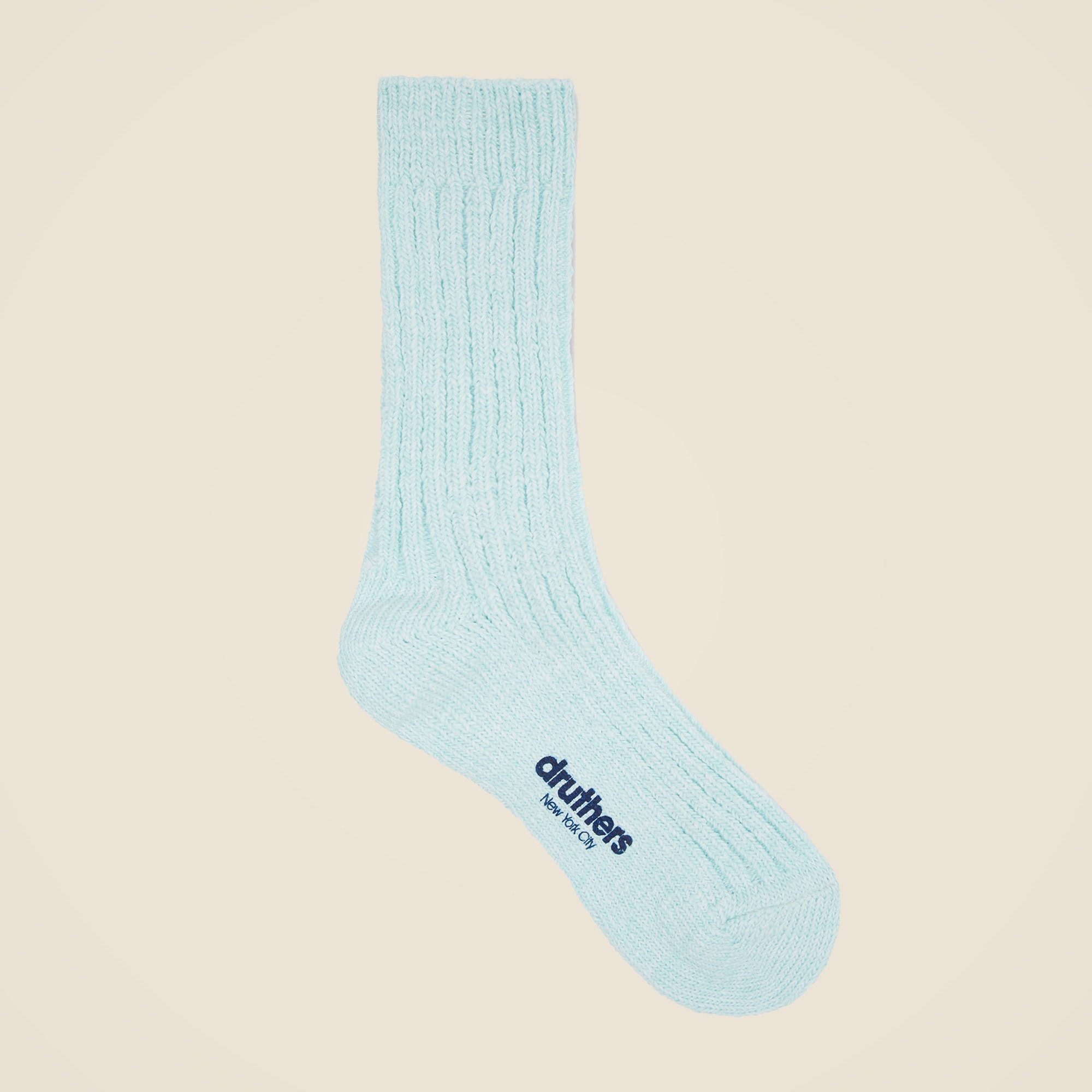 mens Druthers™ organic slub crew socks