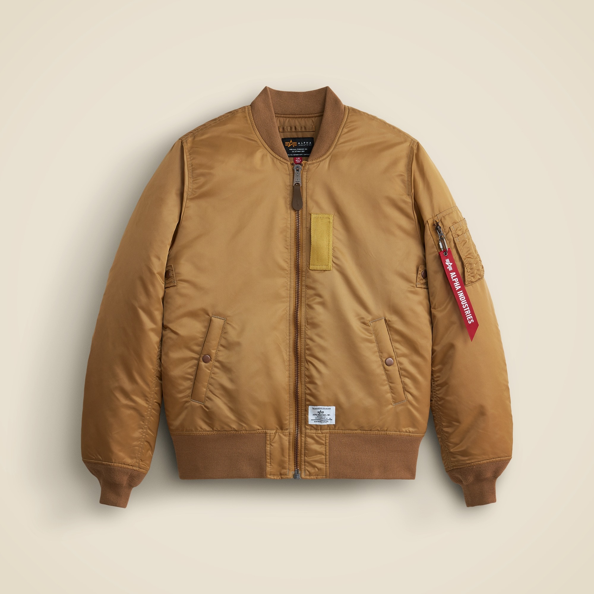  Men's Alpha Industries&reg; MA-1 mod flight jacket